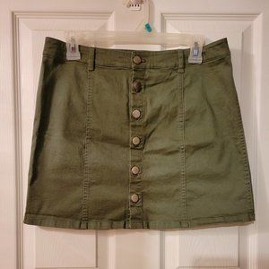 Khaki skirt